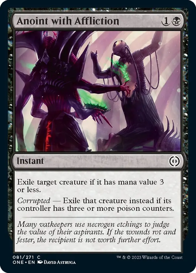 Anoint With Affliction [Phyrexia: All Will Be One] 1