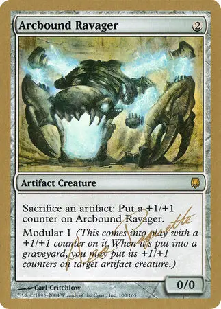 Arcbound Ravager - 2004 Aeo Paquette (Dst) [World Championship Decks 2004] 1