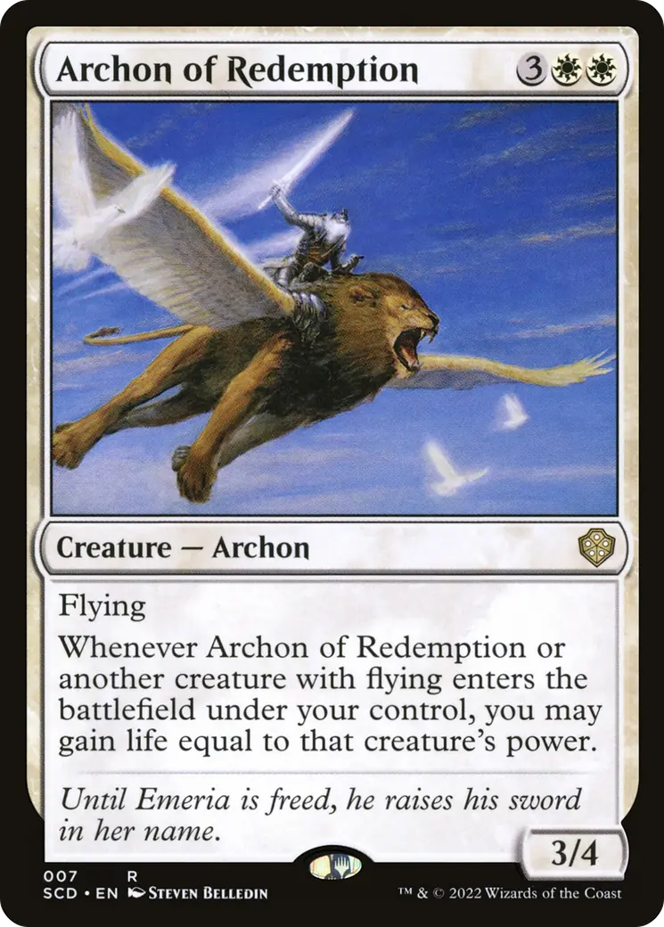 Archon Of Redemption [Starter Commander Decks] 1