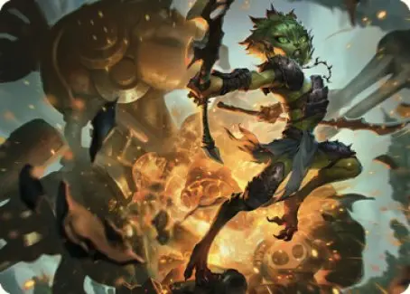 Argothian Sprite Art Card [The Brothers' War Art Series] 1