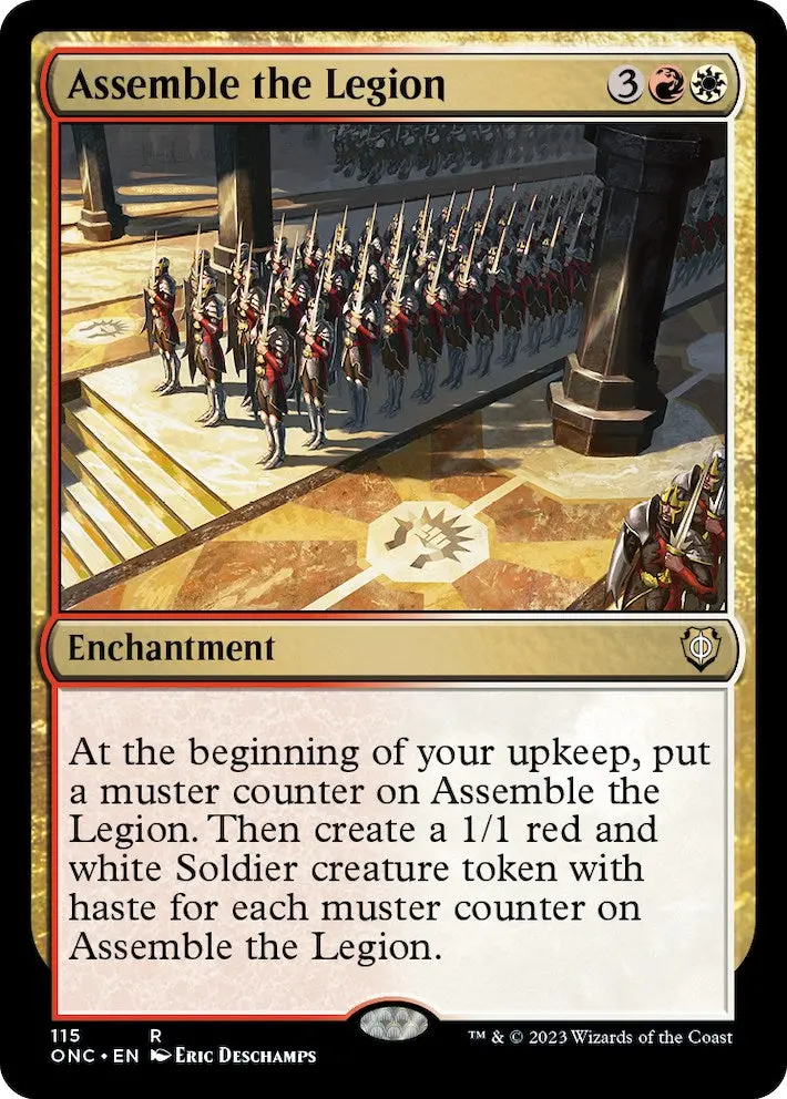 Assemble The Legion [Phyrexia: All Will Be One Commander] 1
