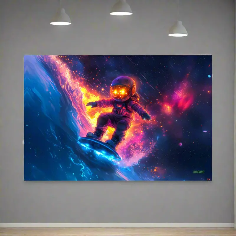 Astro Wave Rider - Photo Paper Poster 14