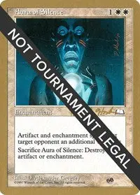 Aura Of Silence - 1998 Brian Hacker (Wth) (Sb) [World Championship Decks] 1