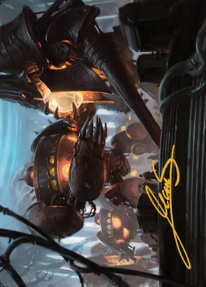 Autonomous Assembler Art Card (Gold-Stamped Signature) [The Brothers' War Art Series] 1
