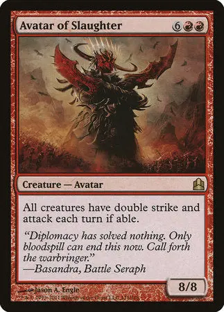 Avatar Of Slaughter [Commander 2011] 1