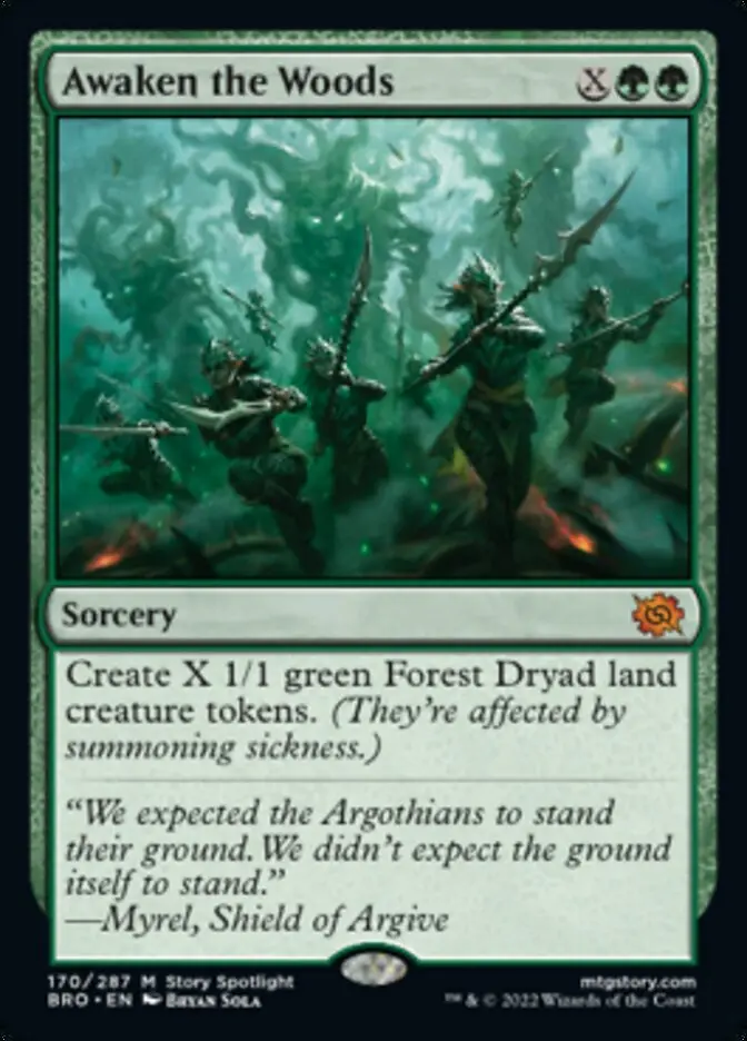 Awaken The Woods (Promo Pack) [The Brothers' War Promos] 1