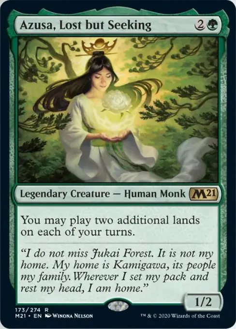 Azusa, Lost But Seeking [Core Set 2021] 1