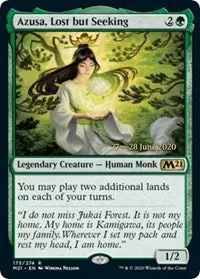 Azusa, Lost But Seeking [Prerelease: Core Set 2021] 1