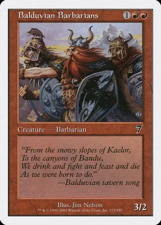 Balduvian Barbarians [Seventh Edition] 1