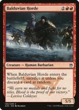 Balduvian Horde [Masters 25] 1