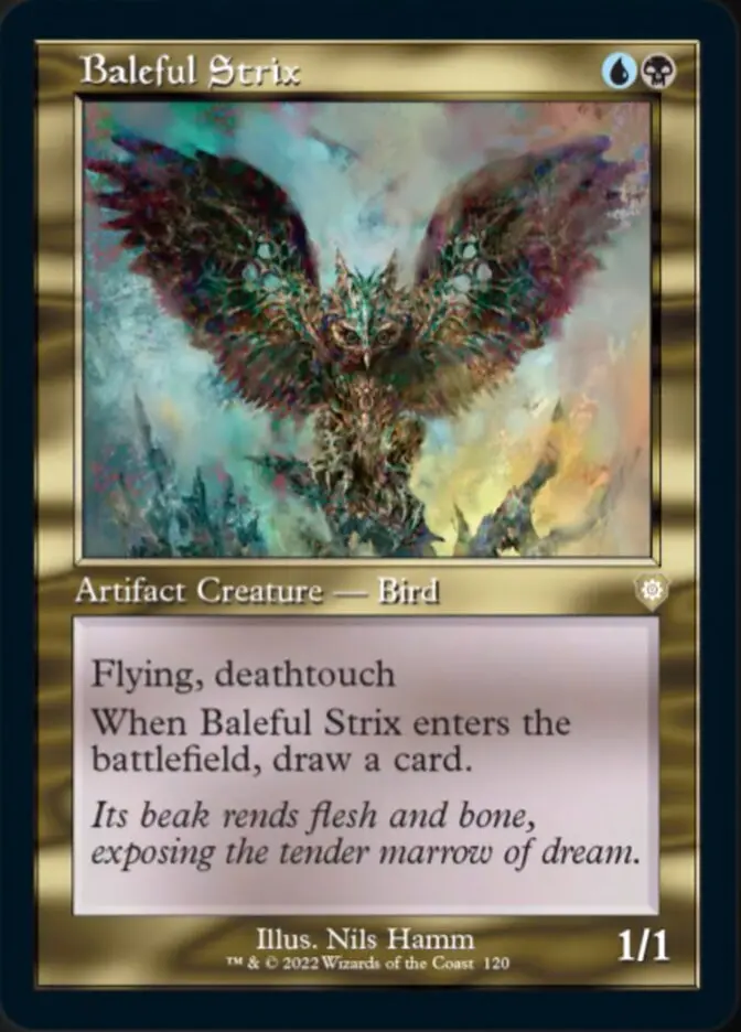 Baleful Strix (Retro) [The Brothers' War Commander] 1