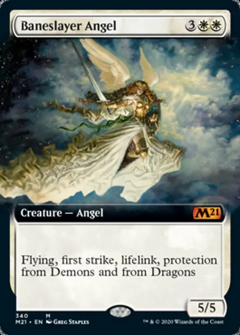 Baneslayer Angel (Extended Art) [Core Set 2021] 1