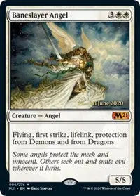 Baneslayer Angel [Prerelease: Core Set 2021] 1