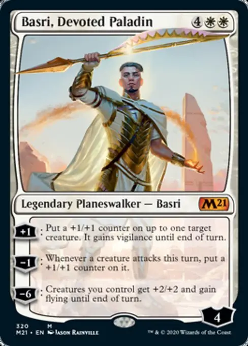 Basri, Devoted Paladin [Core Set 2021] 1