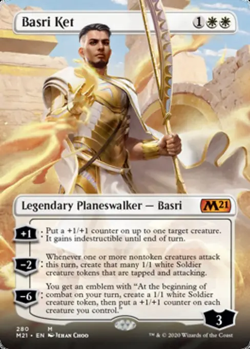 Basri Ket (Borderless) [Core Set 2021] 1