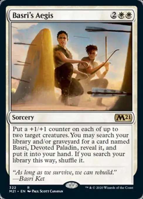 Basri's Aegis [Core Set 2021] 1