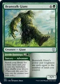 Beanstalk Giant [Commander: Zendikar Rising] 1