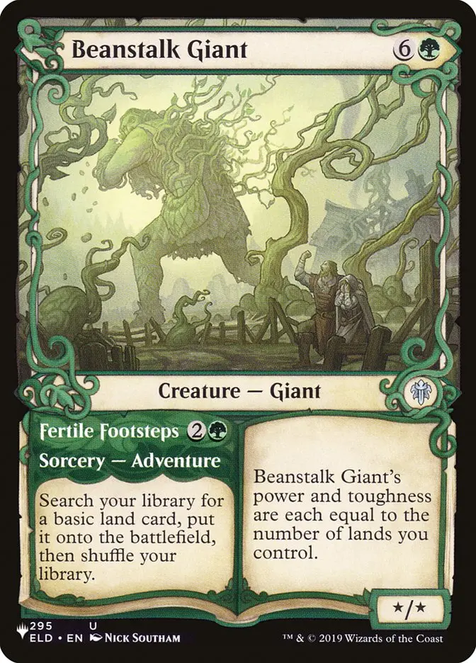 Beanstalk Giant // Fertile Footsteps (Showcase) [The List] 1