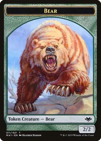 Bear Token (011) [Modern Horizons Tokens] 1