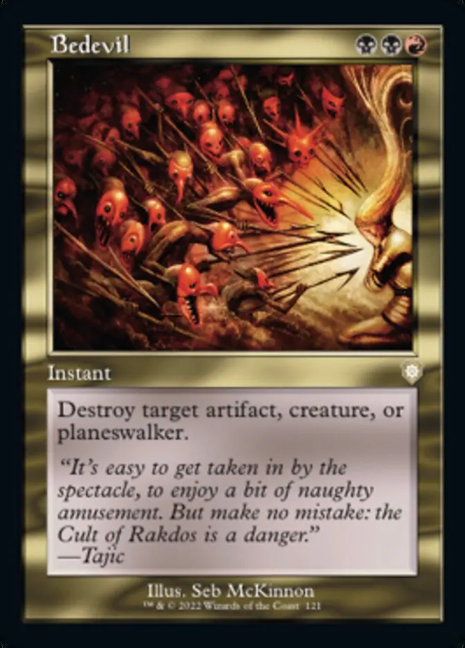 Bedevil (Retro) [The Brothers' War Commander] 1