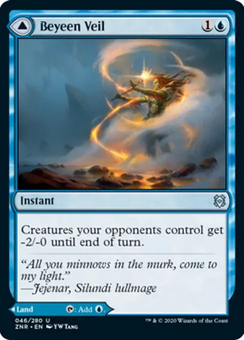 Beyeen Veil // Beyeen Coast [Zendikar Rising] 1