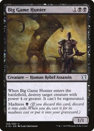 Big Game Hunter [Commander 2019] 1