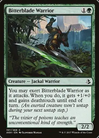 Bitterblade Warrior [Amonkhet] 1