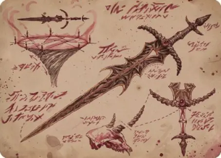 Blackblade Reforged Art Card [The Brothers' War Art Series] 1
