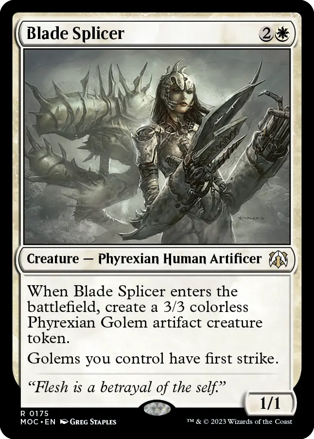 Blade Splicer [March Of The Machine Commander] 1