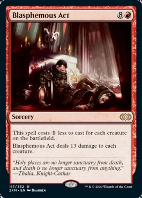Blasphemous Act [Double Masters] 1
