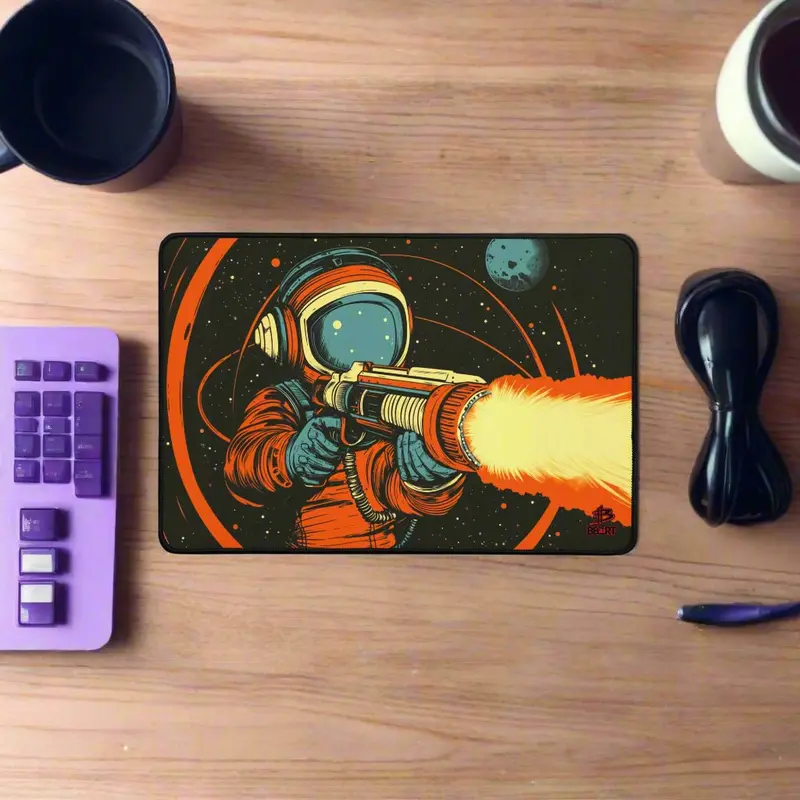 Blaster Elite Desk Mat - Retro Nova Chronicles 1
