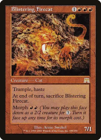 Blistering Firecat [Onslaught] 1