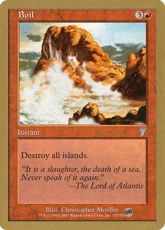 Boil - 2001 Jan Tomcani (7Ed) (Sb) [World Championship Decks 2001] 1