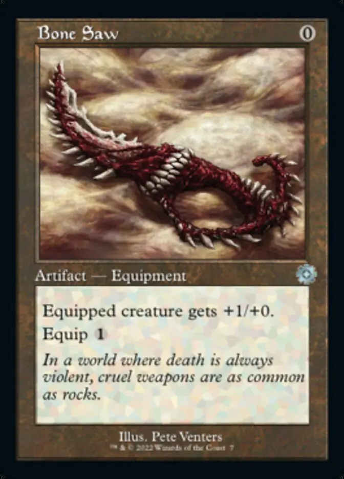 Bone Saw (Retro) [The Brothers' War Retro Artifacts] 1