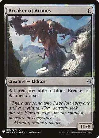 Breaker Of Armies [Mystery Booster] 1