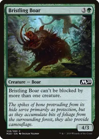 Bristling Boar [Core Set 2020] 1