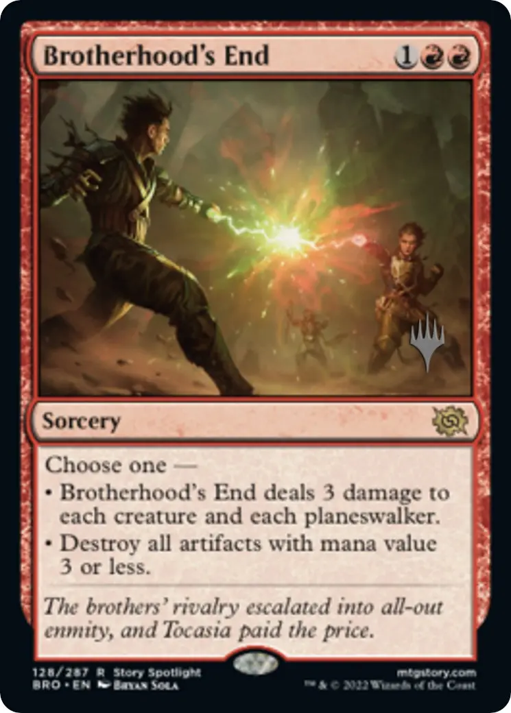 Brotherhood's End (Promo Pack) [The Brothers' War Promos] 1