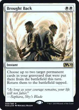 Brought Back [Core Set 2020 Promos] 1