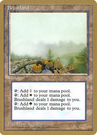 Brushland - 1996 Bertrand Lestree (Ice) [Pro Tour Collector Set] 1