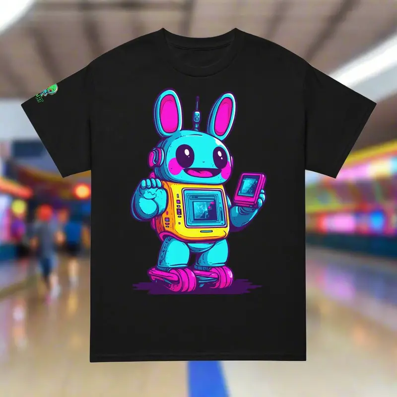 Bytebun The Tech Hopper - Unisex Dryblend T-Shirt 1