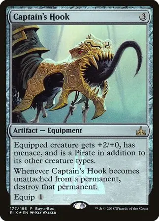 Captain's Hook [Rivals Of Ixalan Promos] 1