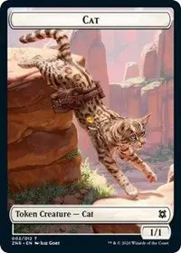 Cat Token [Zendikar Rising] 1