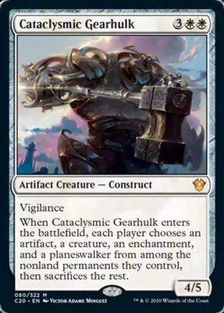 Cataclysmic Gearhulk [Commander 2020] 1