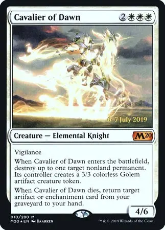 Cavalier Of Dawn [Core Set 2020 Promos] 1