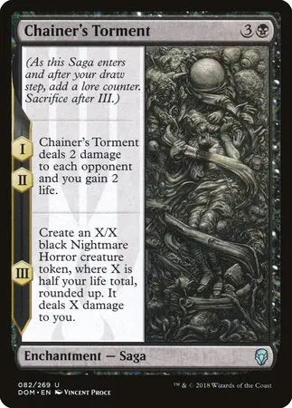 Chainer's Torment [Dominaria] 1
