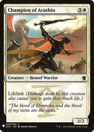 Champion Of Arashin [Mystery Booster] 1