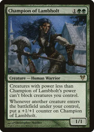 Champion Of Lambholt [Avacyn Restored] 1