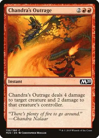 Chandra's Outrage [Core Set 2020] 1