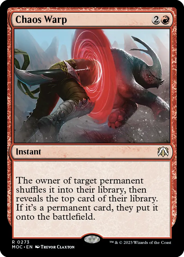 Chaos Warp [March Of The Machine Commander] 1