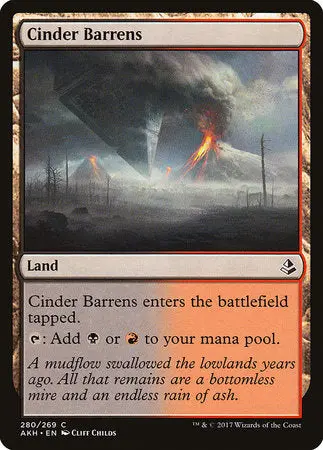 Cinder Barrens [Amonkhet] 1